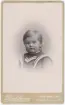 Kabinettsfotografi - pojke, Uppsala