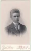 Kabinettsfotografi - man, Uppsala