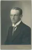 Kabinettsfotografi - Karl Bernander, Uppsala 1917