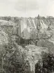 Byggandet av Älvkarleby kraftverk, omkring år 1906 (enligt text i album).