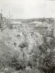 Byggandet av Älvkarleby kraftverk, omkring år 1906 (enligt text i album).