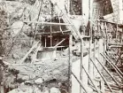Byggandet av Älvkarleby kraftverk, omkring år 1906 (enligt text i album).