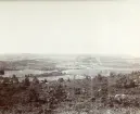 Vy över landsbygden vid Älvkarleby, omkring 1906 (enligt text i album).