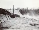 Troligen kronsågen i Älvkarleby vid byggandet av Älvkarleby kraftverk, omkring 1906 (enligt text i album).