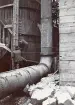 Installation av bl a stål- gjutjärnsledningar vid byggandet av Älvkarleby kraftverk, omkring 1906 s(enligt text i album).