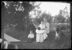 Fotografi i serie för identifiering av motiv ur A C Hultgrens fotosamling.