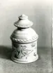 Teburk från Bo Fajans, formgivare Eva Jancke-Björk, tidigt 1900-tal.