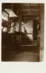 Två arbetare i Drejverkstaden på Bo Fajans, 7/5 1914