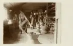 Glaseringen Bo Fajans, 7/5 1914.
