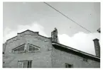 Arbete med taket på fabriken 1951, Bo Fajans.