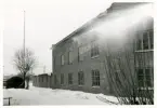 Arbete med taket på fabriken 1951, Bo Fajans.