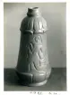 Lampfot 4150 i dekor AK från Bo Fajans, formgivare Maggie Wibom, 1900-talets mitt.