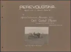 Fotoalbum innehållande bilder från 1911 tagna under en studieresa till Stora nordiska krigets krigsskådeplatser vid Perevolotjna och Poltava.