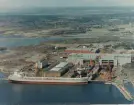 Götaverken, Göteborg, 1965. Arendalsvarvet.