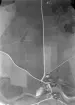 Flygbild, spaningsbild över Rakered, Östergötland den 14 maj 1934.
Nord snett nedåt åt höger.