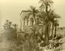 Vy över Trajanus kiosk på ön Philae. Kiosken ligger i anslutning till Isis-templet. Fornminnet flyttades på 1960-talet till ön Agilkia för att inte hamna under vattnet när Assuandammen byggdes.