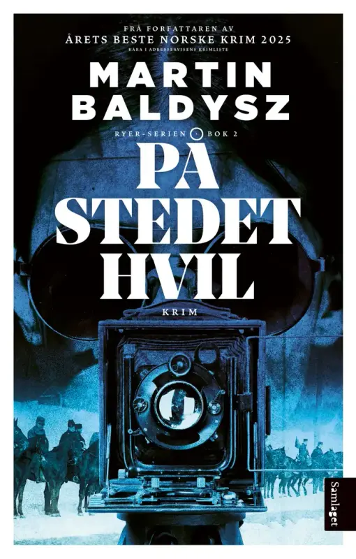 Bokomslag av boka "På stedet hvil" av Martin Baldysz