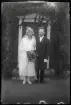 Brudparet Ingeborg Sjöö och Rikard Göransson