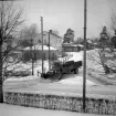 Snöplog i arbete