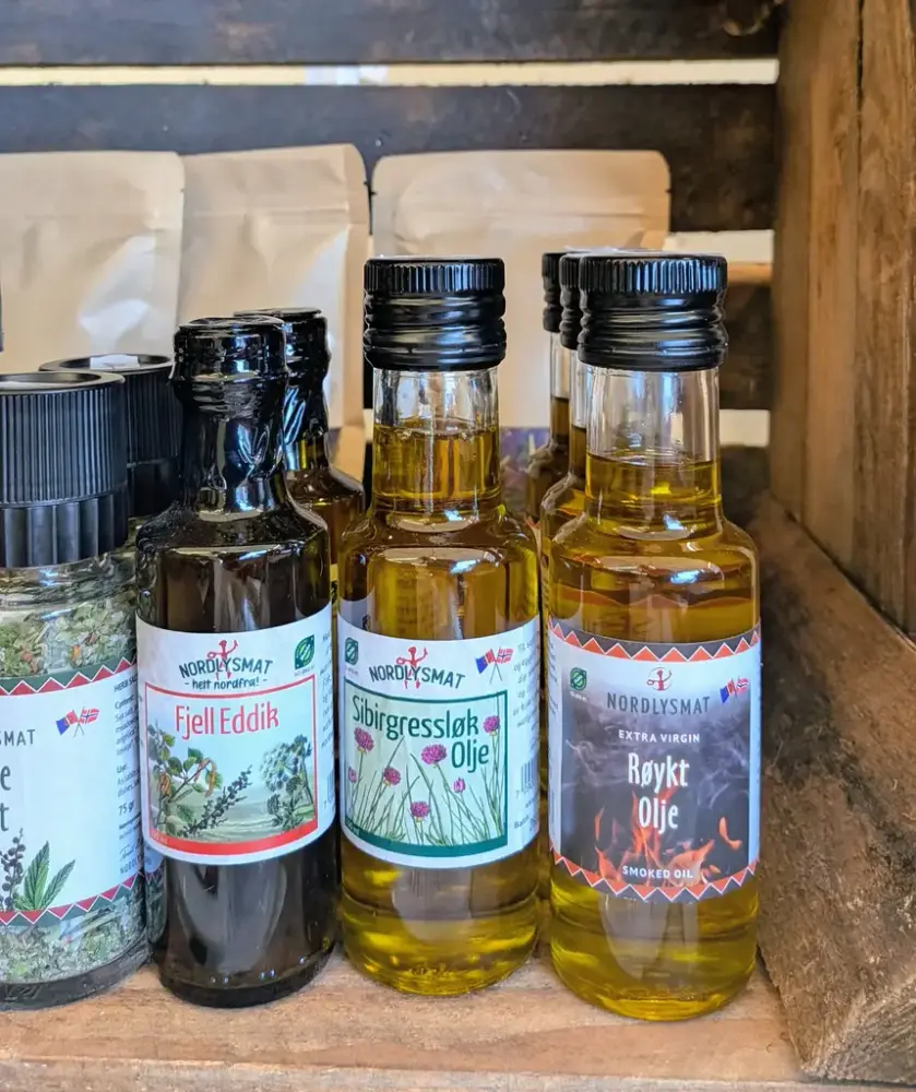 Markedet - Eddik og olje fra Nordlysmat