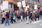 1 maj 1995, Kungsgatan - Vasagatan.