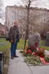 1 maj 1995, Olof Palmes grav, Adolf Fredrik kyrkogård.