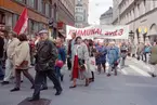 1 maj 1995, Kungsgatan - Vasagatan.