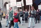 1 maj 1995, Kungsgatan - Vasagatan.