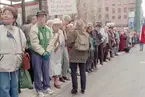 1 maj 1995, Kungsgatan - Vasagatan.