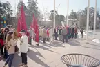 1 maj 1995. Forum Nacka, Nacka arbetarekommun förmöte.