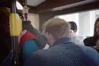 1 maj 1995, Nacka arbetarekommun förmöte, till Humlegården i buss.