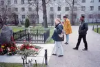 1 maj 1995, Olof Palmes grav, Adolf Fredrik.