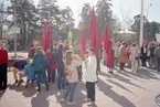 1 maj 1995. Forum Nacka, Nacka arbetarekommun förmöte.