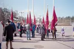 1 maj 1995. Forum Nacka, Nacka arbetarekommun förmöte.