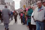 1 maj 1995, Kungsgatan - Vasagatan.