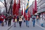 1 maj 1995, Humlegården - Sturegatan.