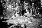 Värnpliktiga Stig Karlsson och Åke Nilsson, Ing 2.