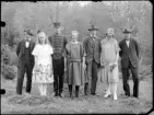 Fotografi i serie för identifiering av motiv ur A C Hultgrens fotosamling.