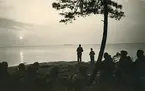 Kompaniafton vid Vänern 1943 (enligt text i album).
