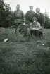 Gastjänst. Beredskap i Huaröd, Skåne (enligt text i album). Text baksida kort: 