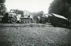 Dikeskörning Huaröd. Beredskap i Skåne 1944 (enligt text i album).