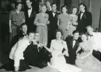 Postgirofesten 14/4 1945. Damer inbjudna från postgirot (enligt text i album).
