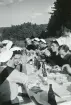 Sjömanöver 1946. Segerns frukter njutas (enligt text i album).