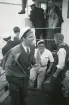 Ett festglatt gäng studenter, 1947. 