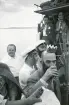 Ett festglatt gäng studenter, 1947. 