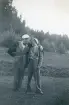 Två lite överförfriskade studenter, 1947. 