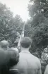 Speakers' corner i Hyde Park, London 1947 (enligt text i album).