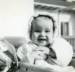 Barnporträtt. Troligen Margareta Rainer 1950 (enligt text i album).