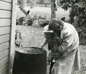 Marianne med dotter, midsommar 1950 (enligt text i album).