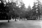 En av byggnaderna på Laxön.